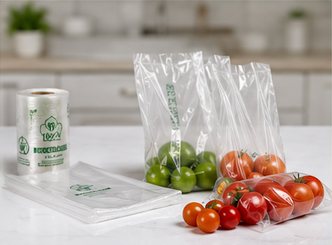 Bolsa suelta natural de baja densidad biodegradable