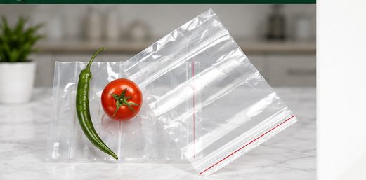 Bolsa con zipper de grado alimenticio